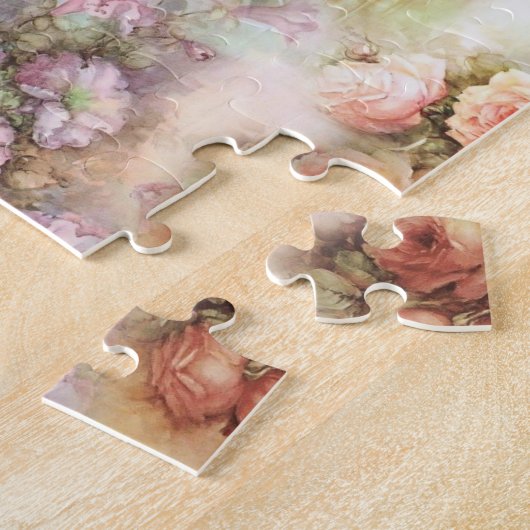 Vintage Blume Puzzle (Seite)