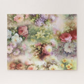 Vintage Blume Puzzle (Horizontal)