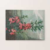 Vintage Blume Puzzle (Horizontal)