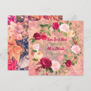 Vintage Blume Save the Date