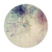 Vintage Blume Schneidebrett (Vorderseite)