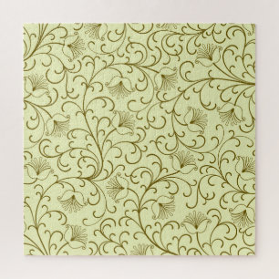 Vintage Blume: Schöne Hintergrundbilder Puzzle