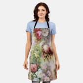 Vintage Blume Schürze (Getragen)