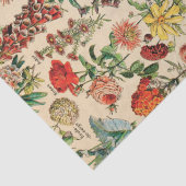 Vintage Blume Seidenpapier (Detail)