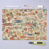 Vintage Blume Seidenpapier (Handwerk)