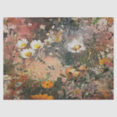 Vintage Blume Seidenpapier (Vorderseite)