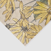 Vintage Blume Seidenpapier (Ausschnitt)