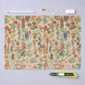 Vintage Blume Seidenpapier (Handwerk)