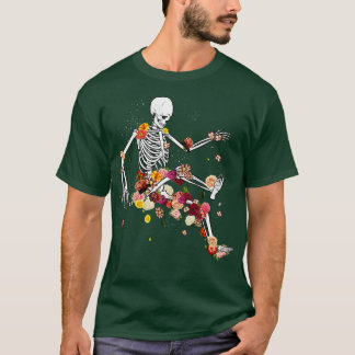 Vintage Blume Skeleton von Tobe Fonseca T-Shirt