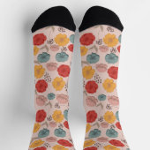 Vintage Blume Socken (Oben)