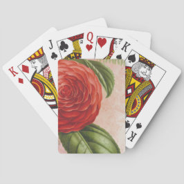 Vintage Blume Spielkarten