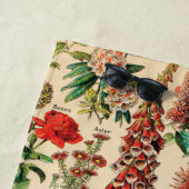 Vintage Blume Strandtuch (Beispiel)