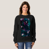 Vintage Blume Sweatshirt (Vorne ganz)