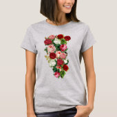 Vintage Blume T-Shirt (Vorderseite)