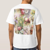 Vintage Blume T-Shirt (Rückseite)
