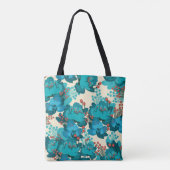 Vintage Blume Tasche (Rückseite)