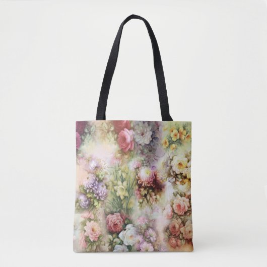 Vintage Blume Tasche (Vorderseite)