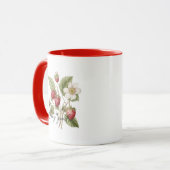 Vintage Blume Tasse (Vorderseite Links)