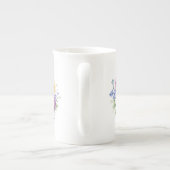 Vintage Blume Tasse Geschenk für jeden Anlaß (Rückseite)