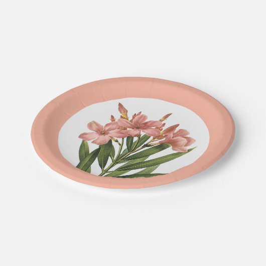 VINTAGE BLUME TELLER 3 (Schrägansicht)