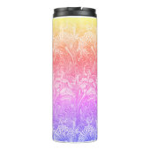 Vintage Blume Thermosbecher (Rückseite)