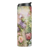 Vintage Blume Thermosbecher (Nach links gedreht)