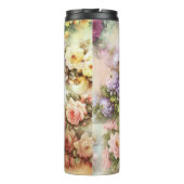 Vintage Blume Thermosbecher (Rückseite)
