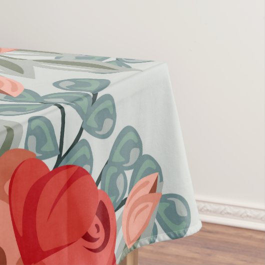 Vintage Blume Tischdecke (Beispiel)