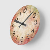 Vintage Blume Uhr (Winkel)