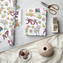 Vintage Blume und Muster für Hunde