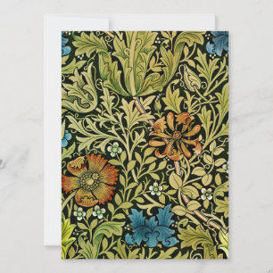 Vintage Blume und Weintrauben
