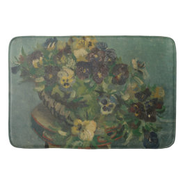 Vintage Blume Van Gogh Aktionskorb für Stiefmütter Badematte