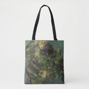 Vintage Blume Van Gogh Aktionskorb für Stiefmütter Tasche