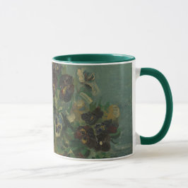 Vintage Blume Van Gogh Aktionskorb für Stiefmütter Tasse