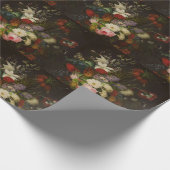 Vintage Blume von Henryka Beyer Geschenkpapier (Ecke)