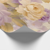 Vintage Blume von Pastel Garden Geschenkpapier (Ecke)