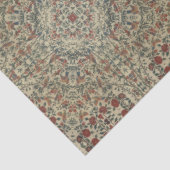 Vintage Blume von Textilvögeln Seidenpapier (Ausschnitt)