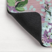 Vintage Blume Wallpaper Mousepad (Ecke)