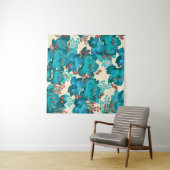 Vintage Blume Wandteppich (Beispiel (Horizontal))