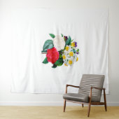 Vintage Blume Wandteppich (Beispiel (Horizontal))
