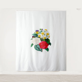 Vintage Blume Wandteppich