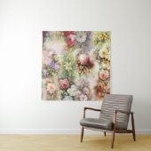 Vintage Blume Wandteppich (Beispiel)