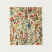 Vintage Blume Wandteppich (Vorderseite)