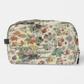 Vintage Blume Waschbeutel (Vorderseite)