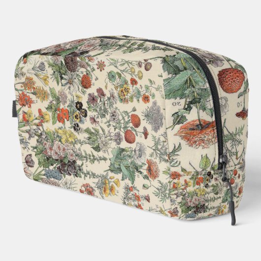 Vintage Blume Waschbeutel (Rechte Ecke)