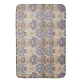 Vintage Blume William Morris Artichoke Badematte (Vorderseite Vertikal)