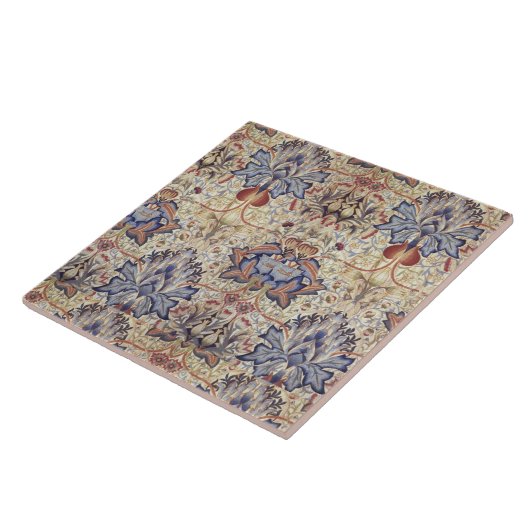 Vintage Blume William Morris Artichoke Fliese (Seite)