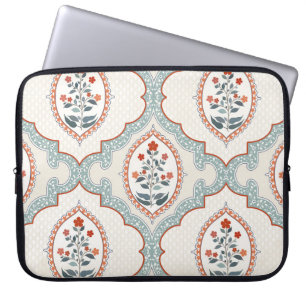 Vintage Blume Zweige, indische Textilien. Laptopschutzhülle