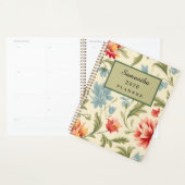 Vintage-Blumen-Agenda 2026 Planer (Anzeige)