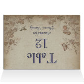 Vintage Blumen Beige (Innenansicht Horizontal (Oben))